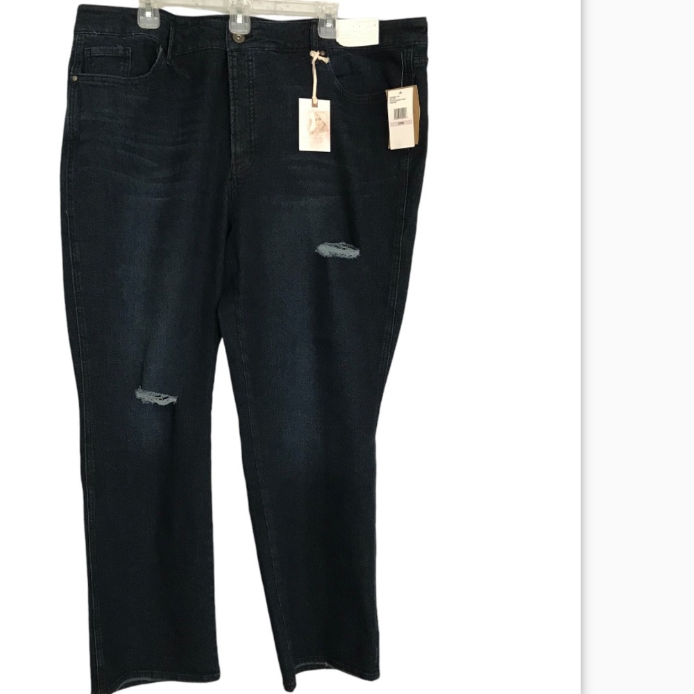 Jessica Simpson Flirt Straight Boot Jeans Size:22W